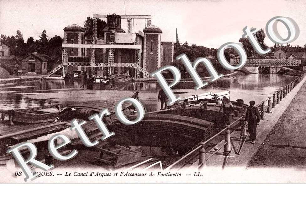 le canal et l' ascenseur des fontinettes