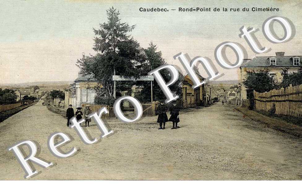 Rond point de la rue du cimetiere