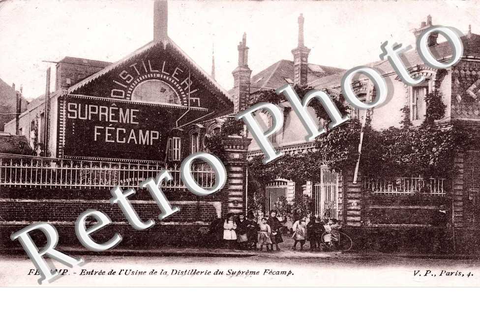 Entrée de l'usine de la Distillerie du Suprême Fécamp