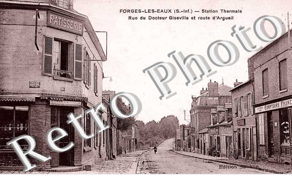 rue du Docteur Giseville et route d'Argueil