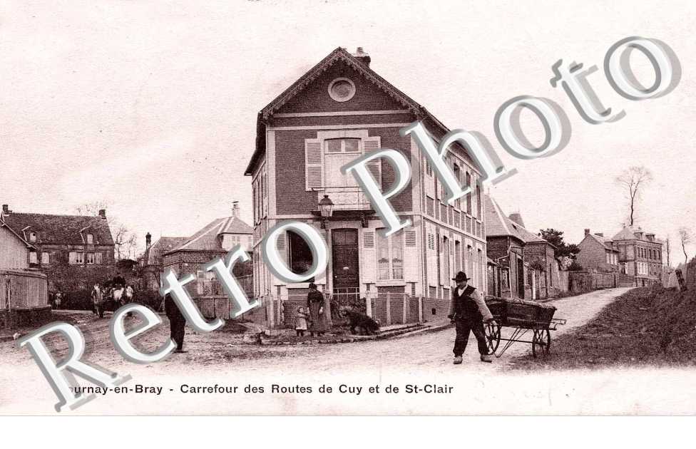 Carrefour de Cuy et de Saint Clair