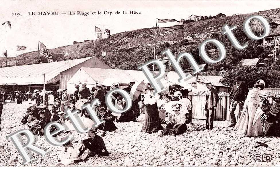 la plage et le cap de la Heve