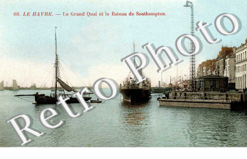 Le Grand Quai et le Bateau de Southampton