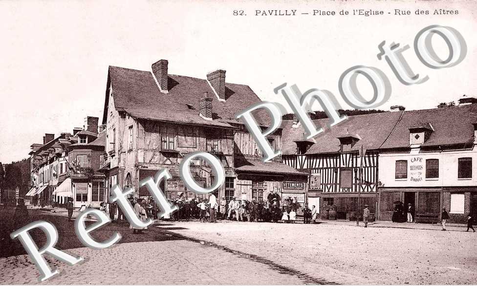 Place de l'eglise - Rue des Aitres