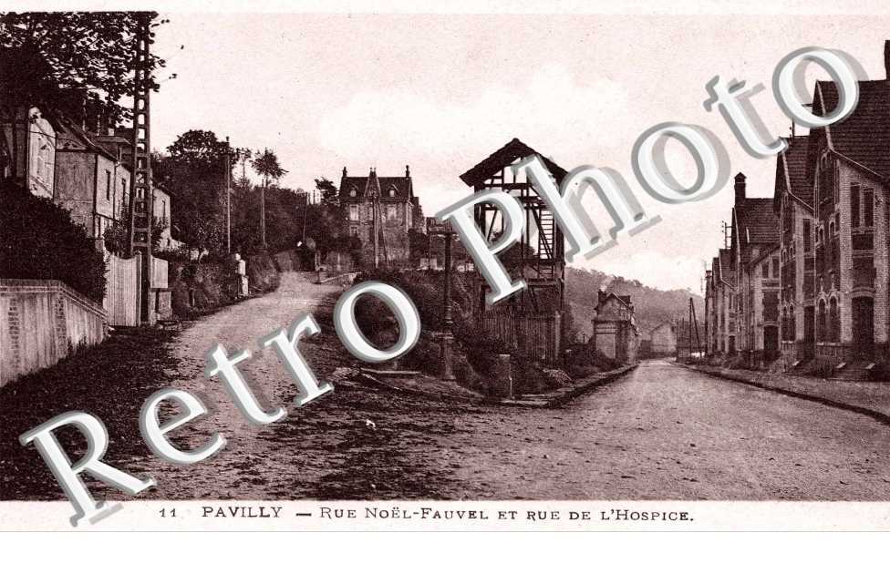 rue Noel Fauvel et rue de l'Hospice