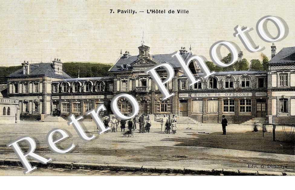 Hotel de ville toilee couleur