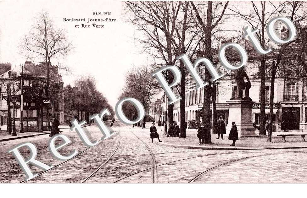 Boulevard jeanne d'arc et rue verte