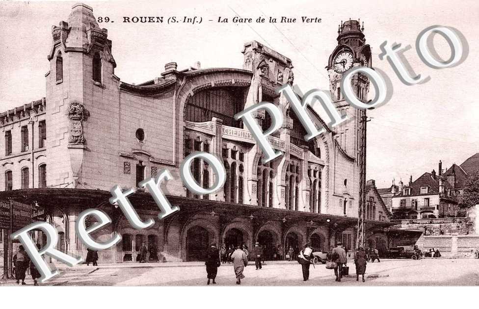 le gare de la rue verte