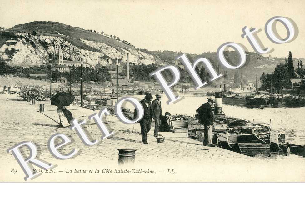 la Seine et la Cote Sainte Catherine