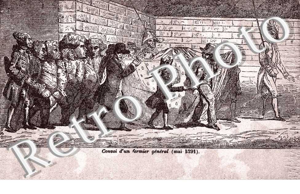 Convoi d'un fermier general (mai 1791)