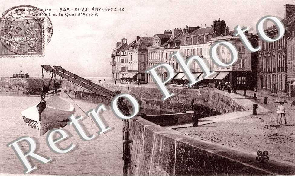 le port et le quai d'Amont