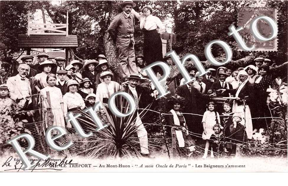 Au mont Huon " A mon oncle de Paris" - les baigneurs s'amusent