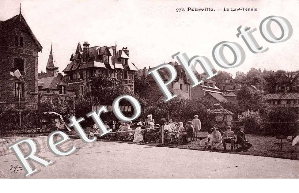 Pourville - Le law-tennis