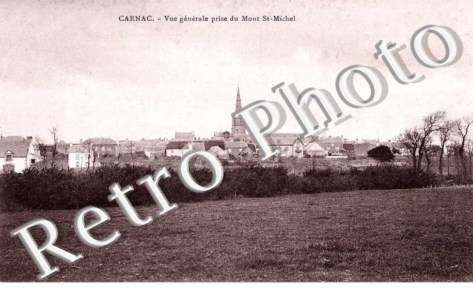 Vue Generale prise du Mont Saint Michel