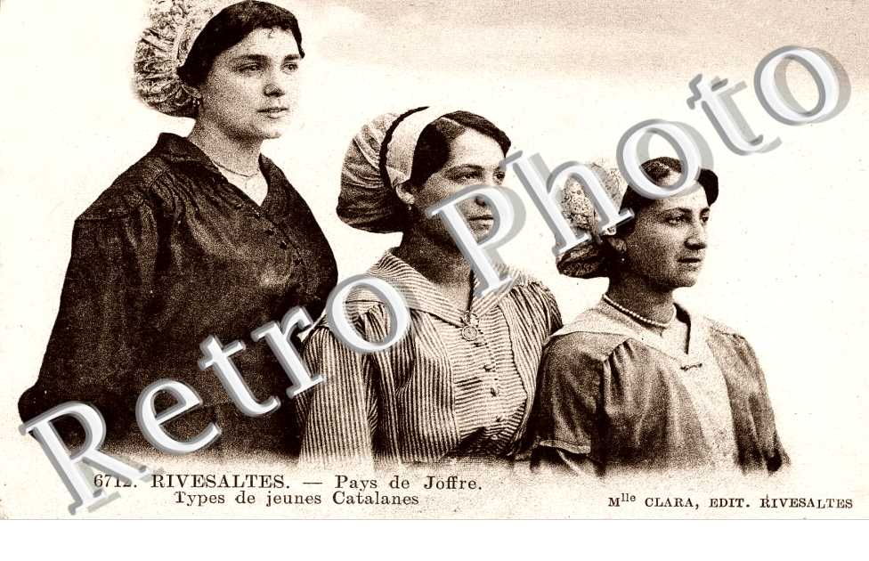 Pays de Joffre. Types de jeunes catalanes