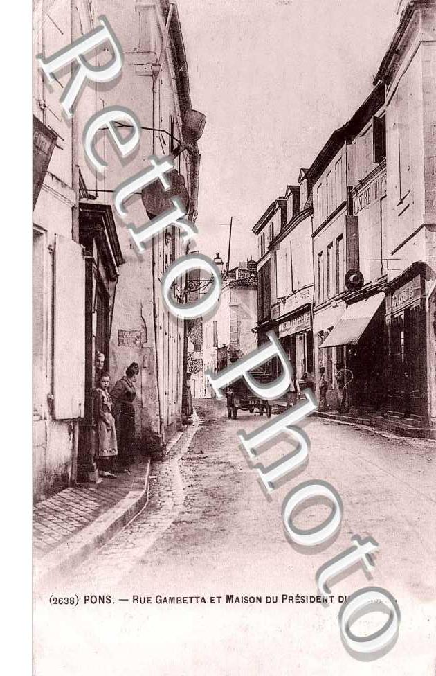 rue gambetta et maison du president du conseil