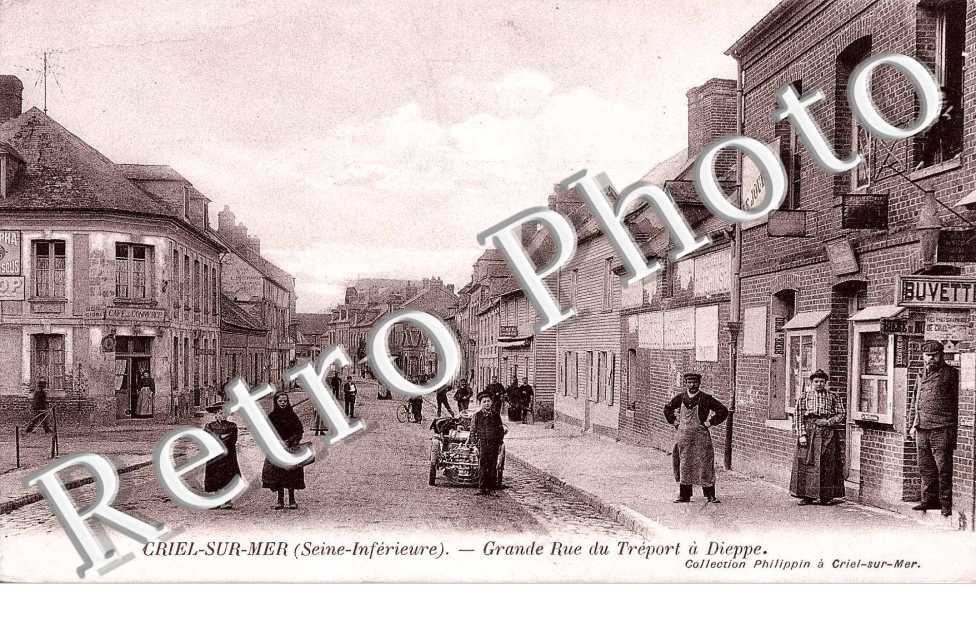 Grande rue du Tréport à Dieppe