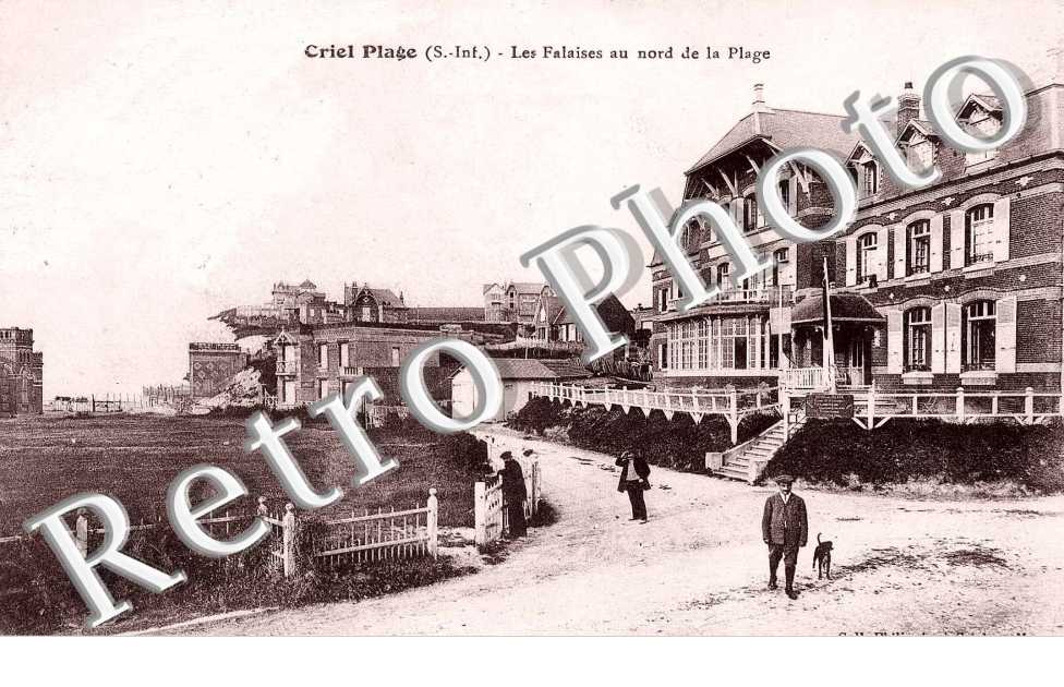 Les Falaises au nord de la Plage