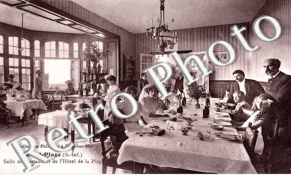 Salle de restaurant de l'Hôtel de la Plage (collection Philippin)