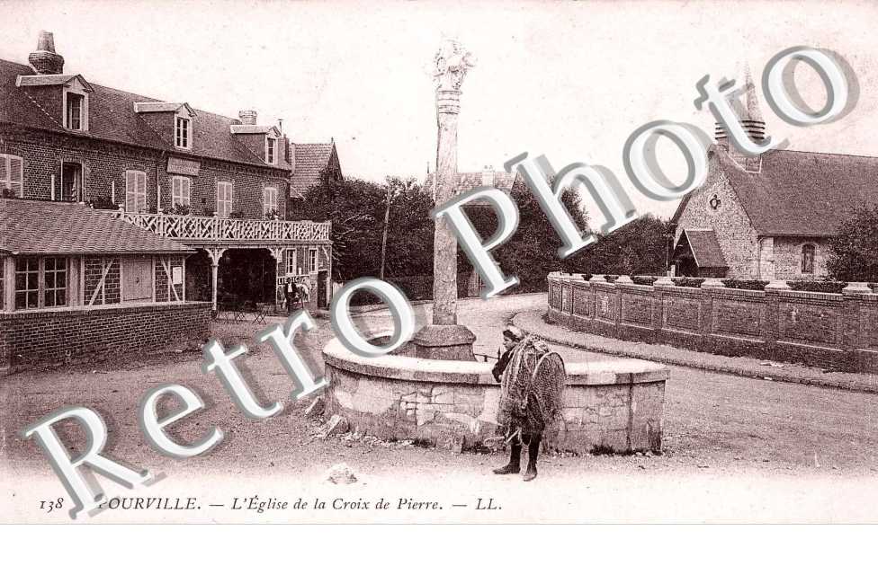 Pourville - L'eglise de la croix de pierre