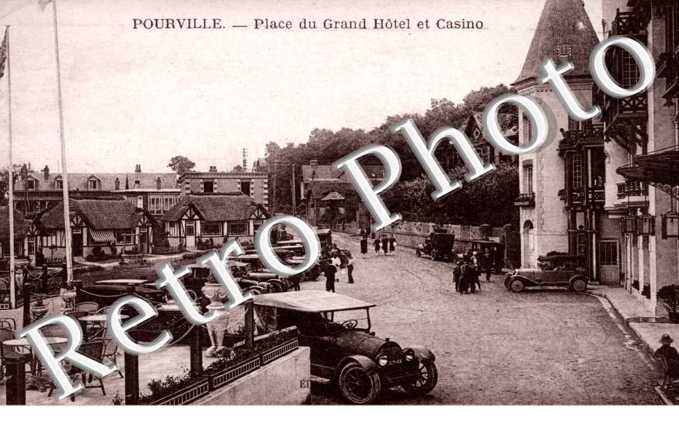 POURVILLE place du grand hotel et casino