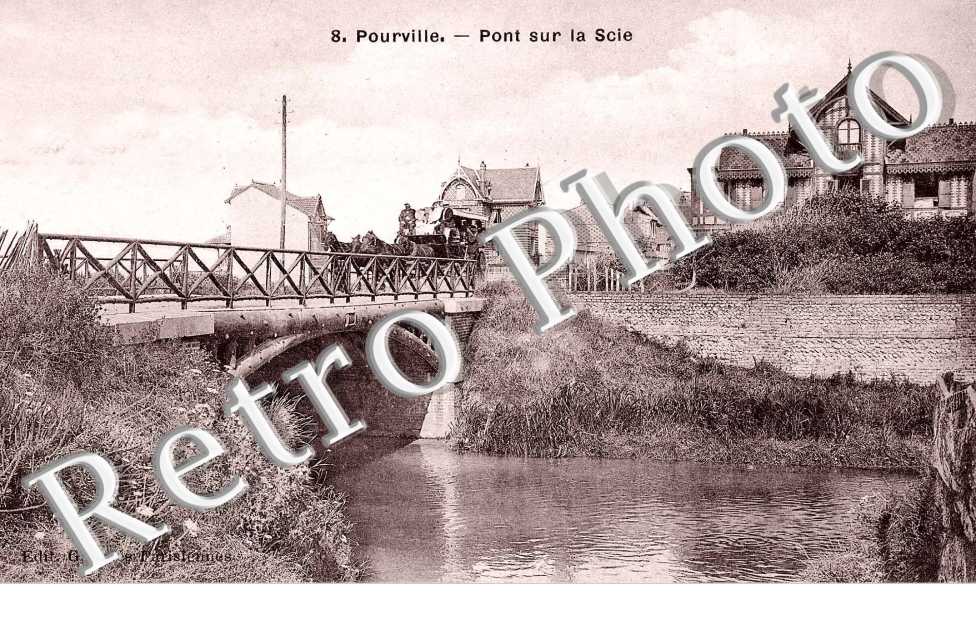 POURVILLE pont sur la Scie