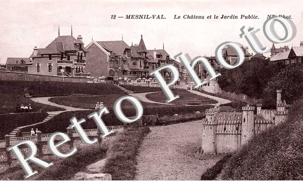 le Chateau et le jardin public