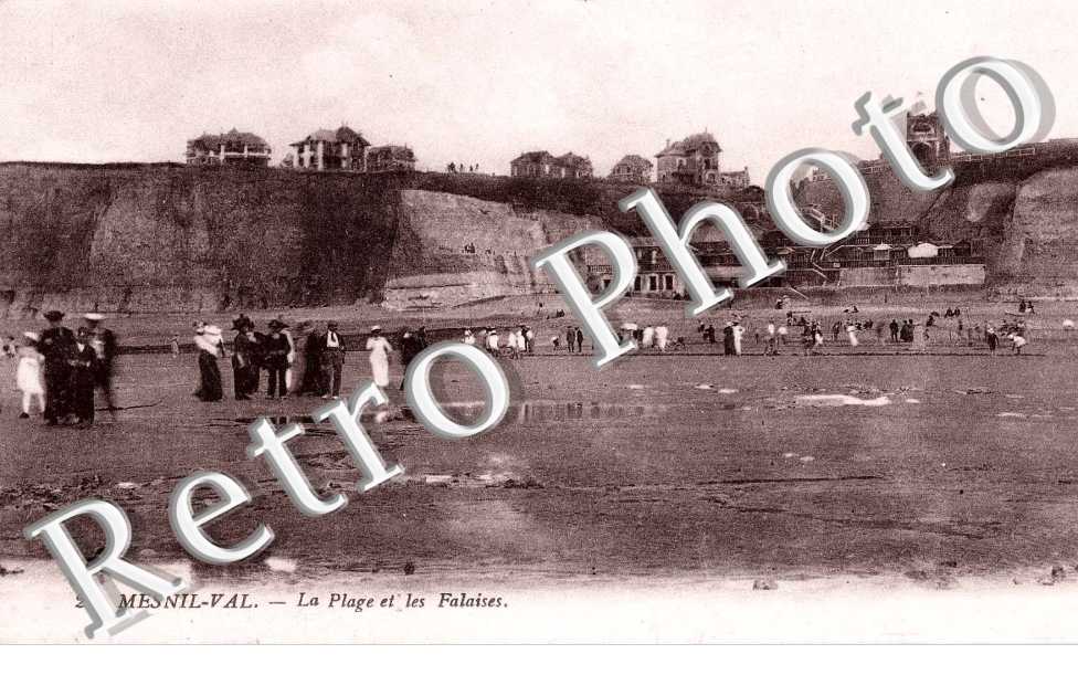 la Plage et les falaises