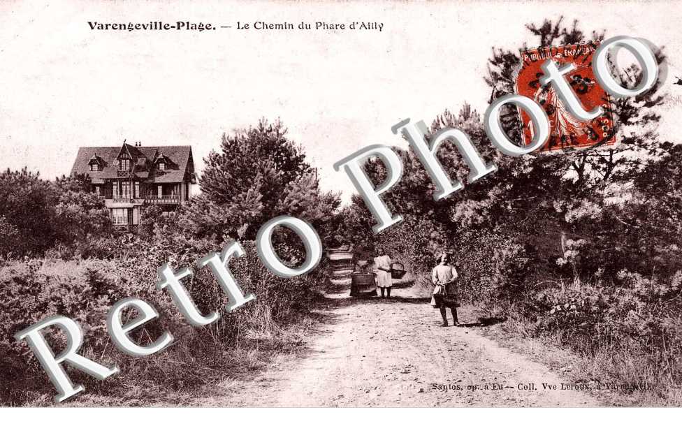 Le chemin du phare d'Ailly