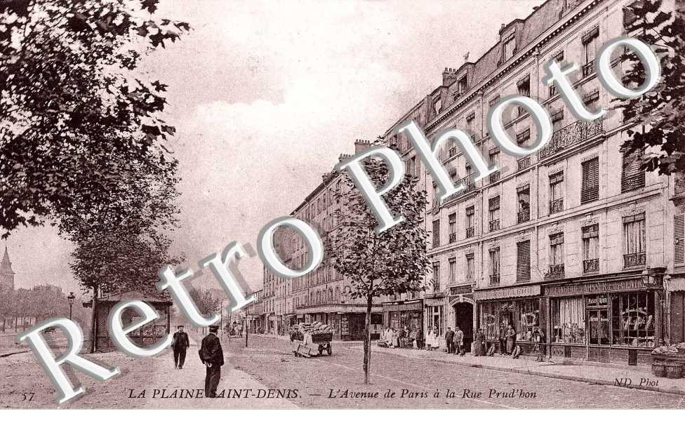 L'avenue de Paris a la rue prud'hon
