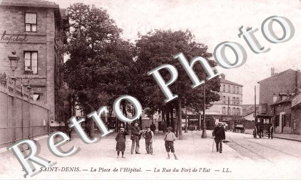 la Place de l'Hopital La rue du Fort de l'Est