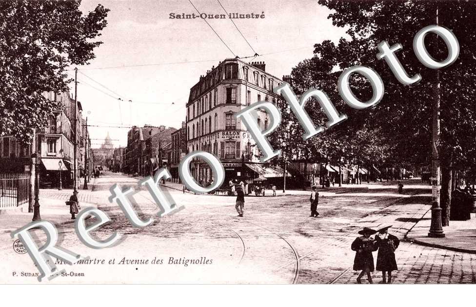 rue Montmartre et avenue des Batignolles