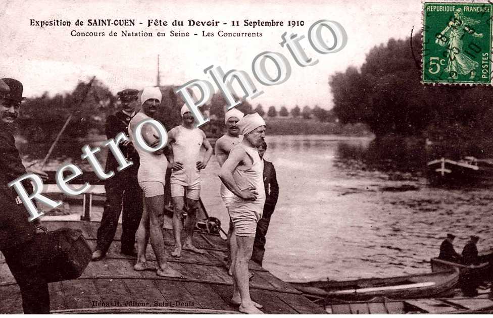 Concours de natation 11 septembre 1910