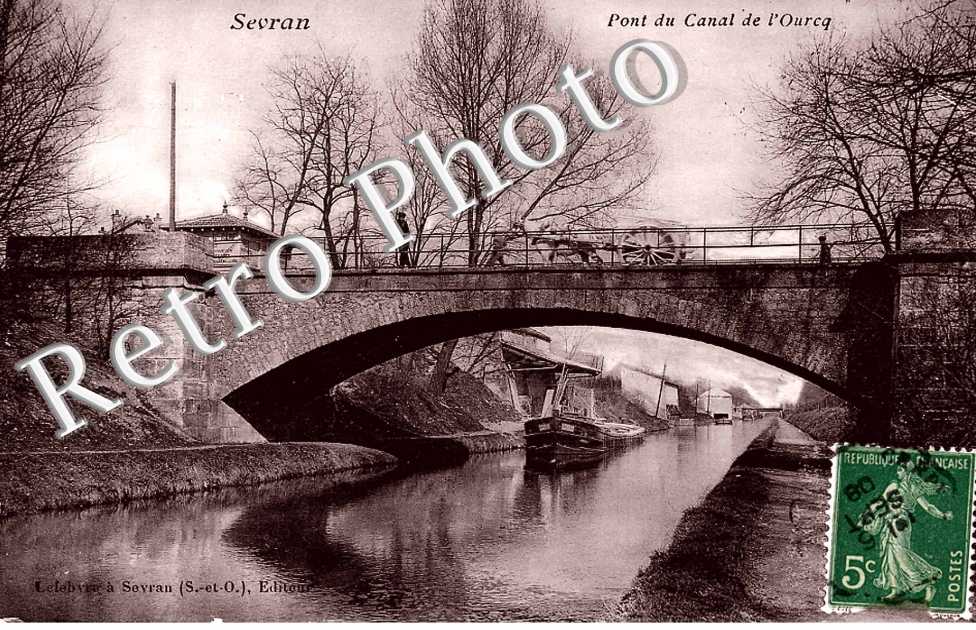 Pont du canal de l'Ourcq 