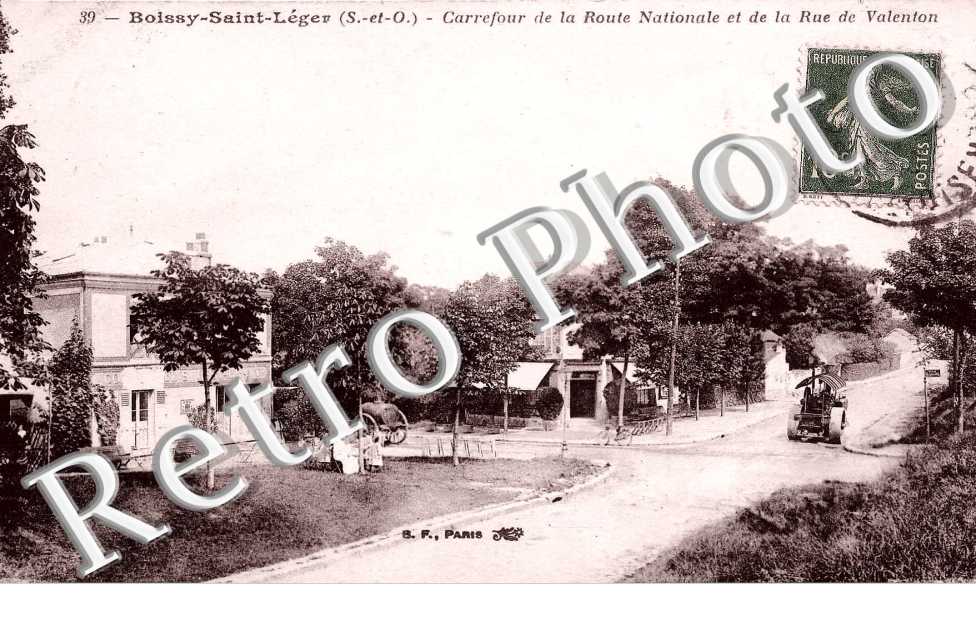 Route nationale et Rue de Valenton