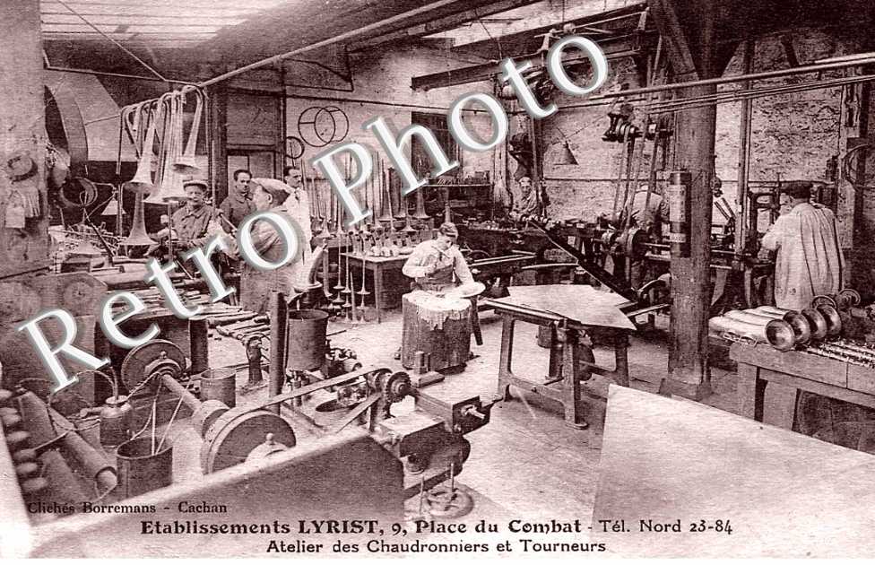 Etablissement Lyrist Place du combat  - Atelier des Chaudronniers et tourneurs