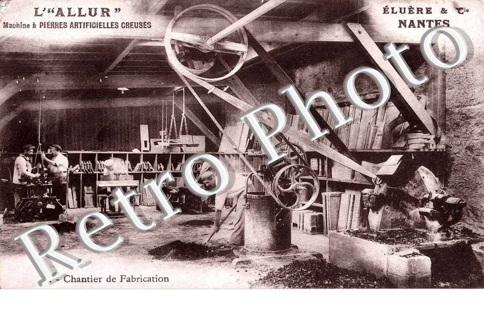 Machines a pierres creuses  Eluere & Cie