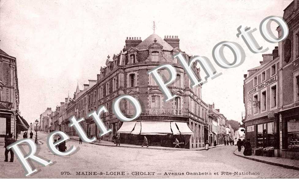 L'Avenue Gambetta et la Rue Nationale