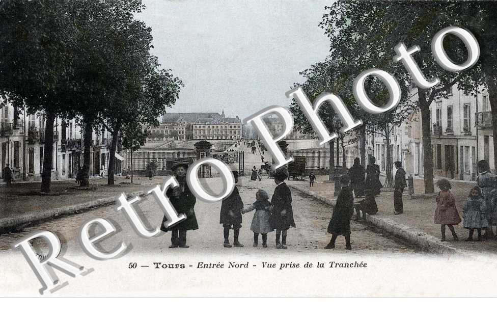 entree Nord - vue prise de la Tranchee (couleur)