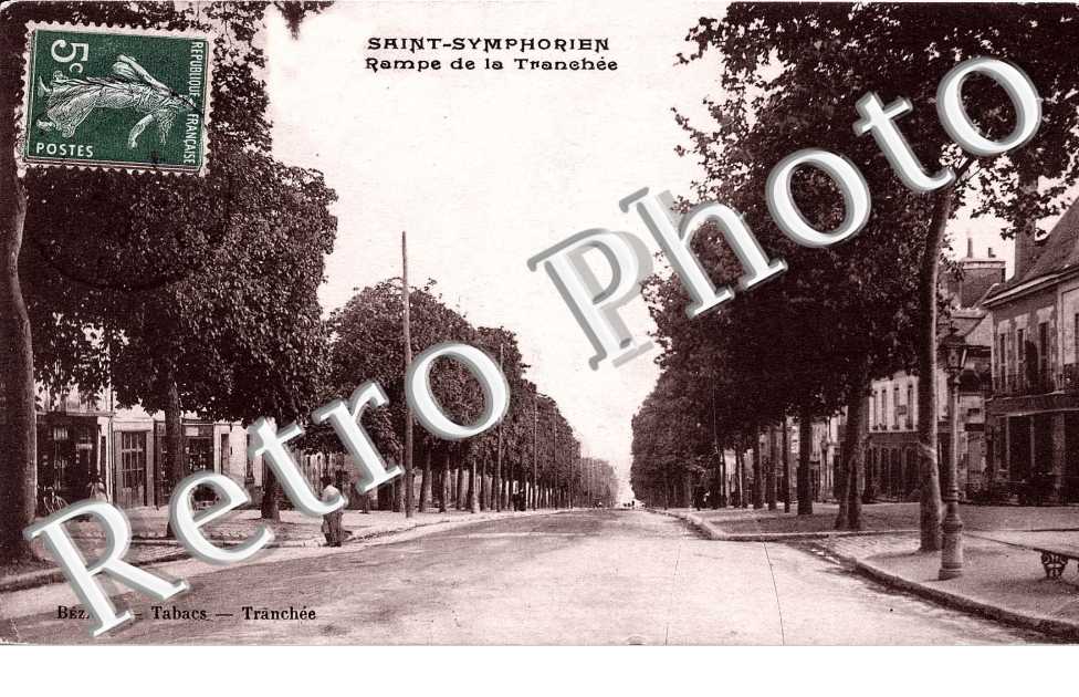 SAINT-SYMPHORIEN. Rampe de la Tranchee