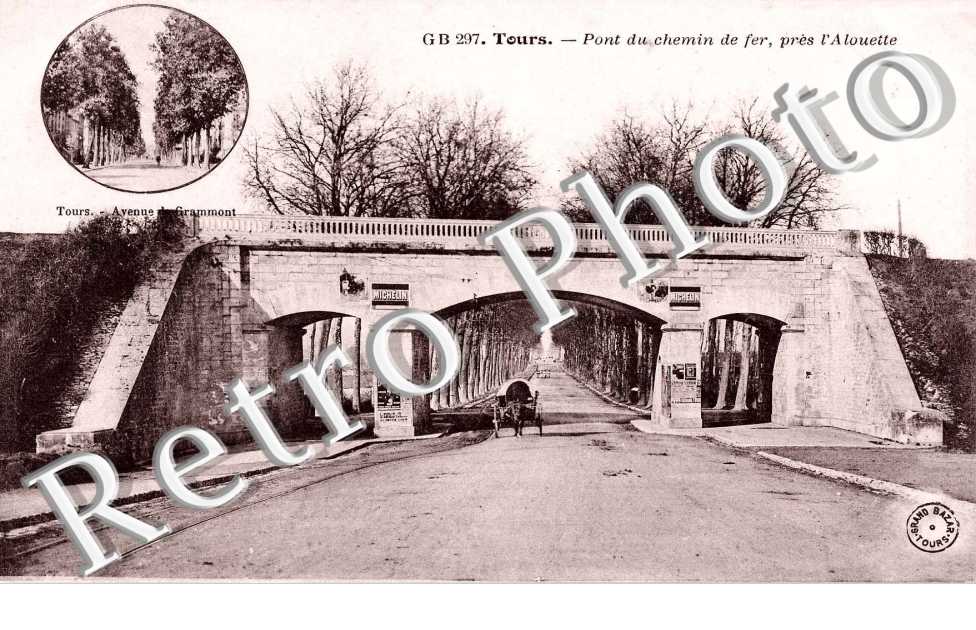 pont de chemin de fer pres l'Alouette
