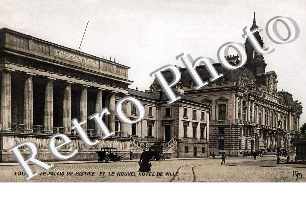 le palais de justice et le nouvel hotel de ville (photo)
