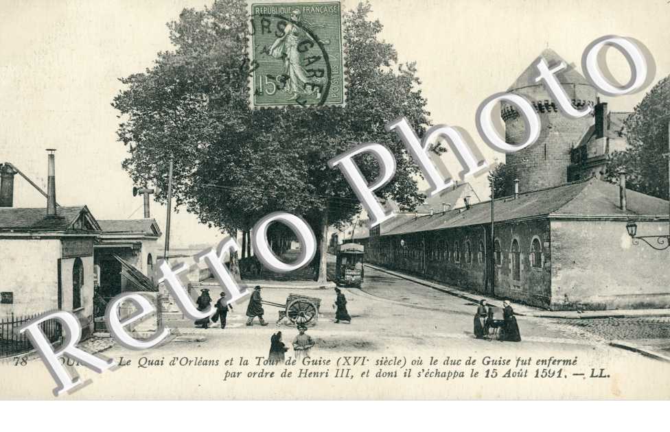 le quai d'Orleans et la tour de Guise