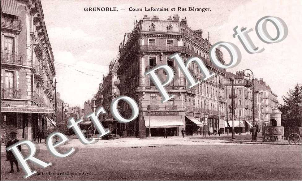Cours lafontaine et rue Béranger