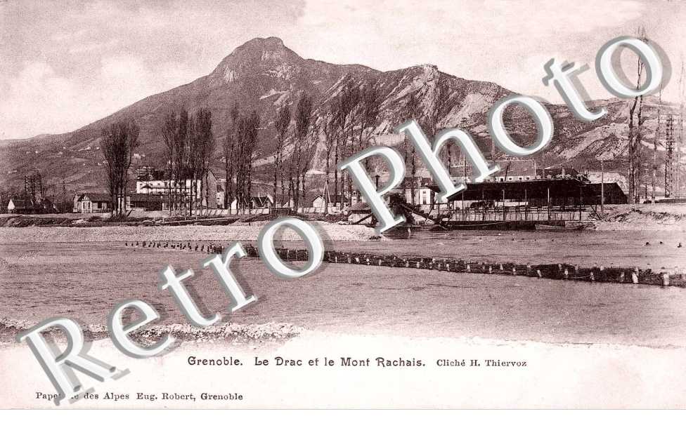 Le Drac et le Mont Rachais