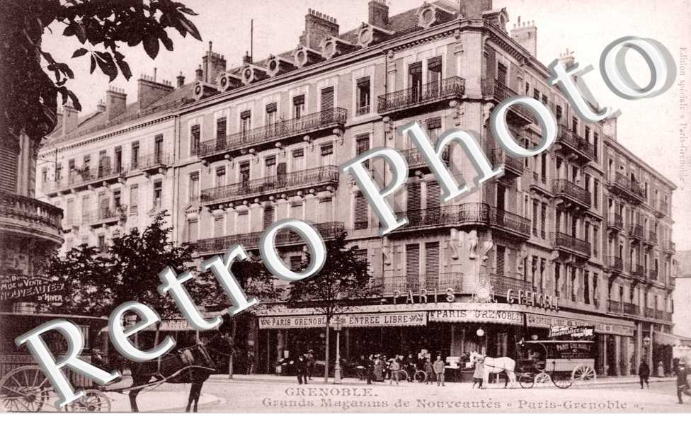 Grands Magasins de Nouveautés " Paris-Grenoble "