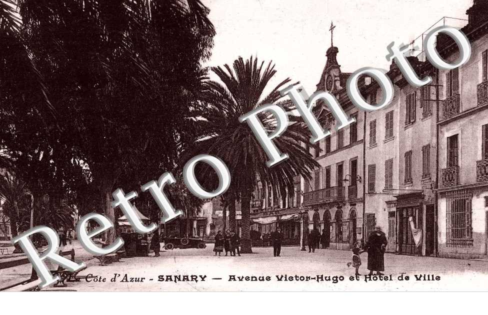 Avenue Victor Hugo et Hotel de Ville