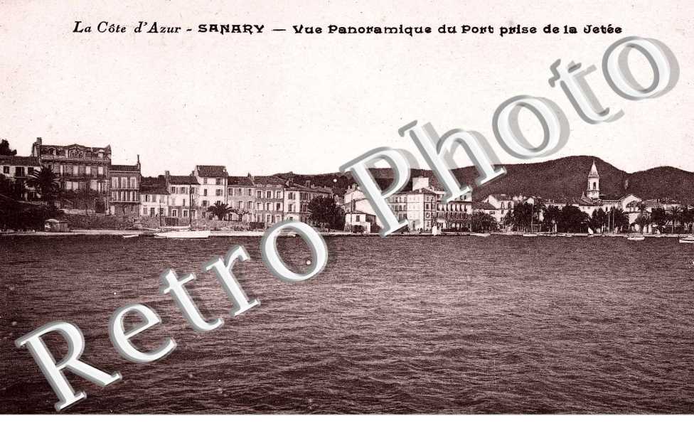Vue panoramique du Port prise de la Jetee