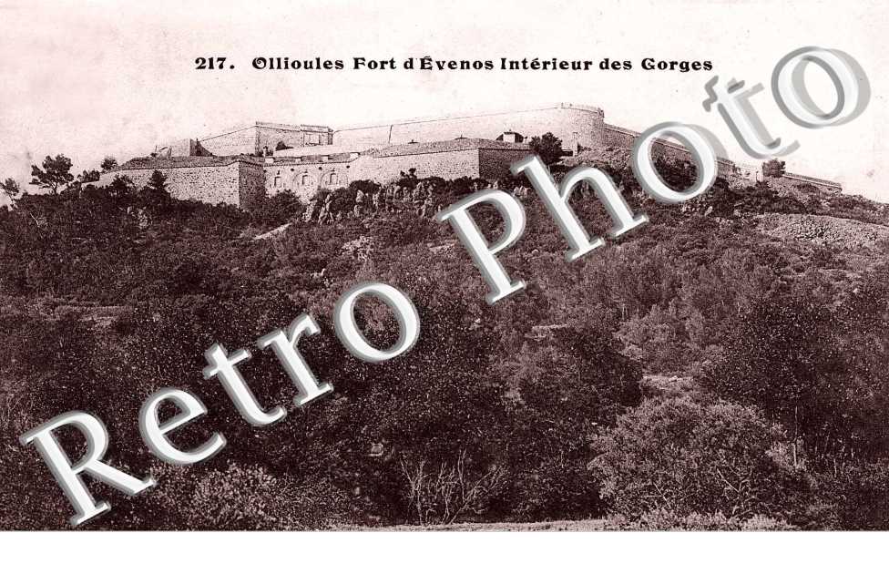 Fort d'Evenos Interieur des Gorges