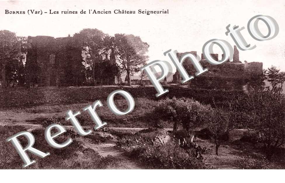 Les ruines de l'ancien chateau Seigneurial